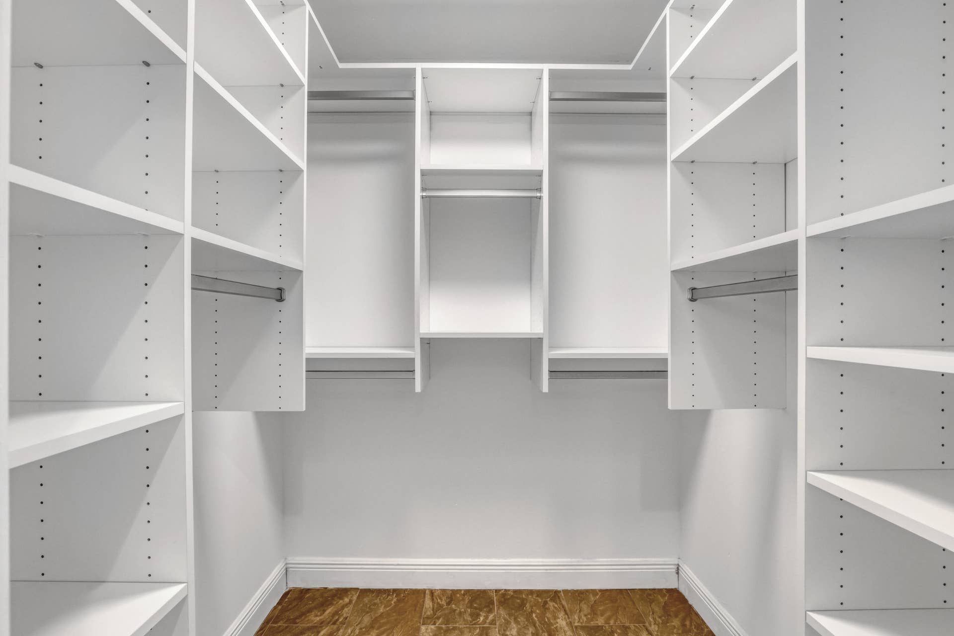 Primary walk in closet