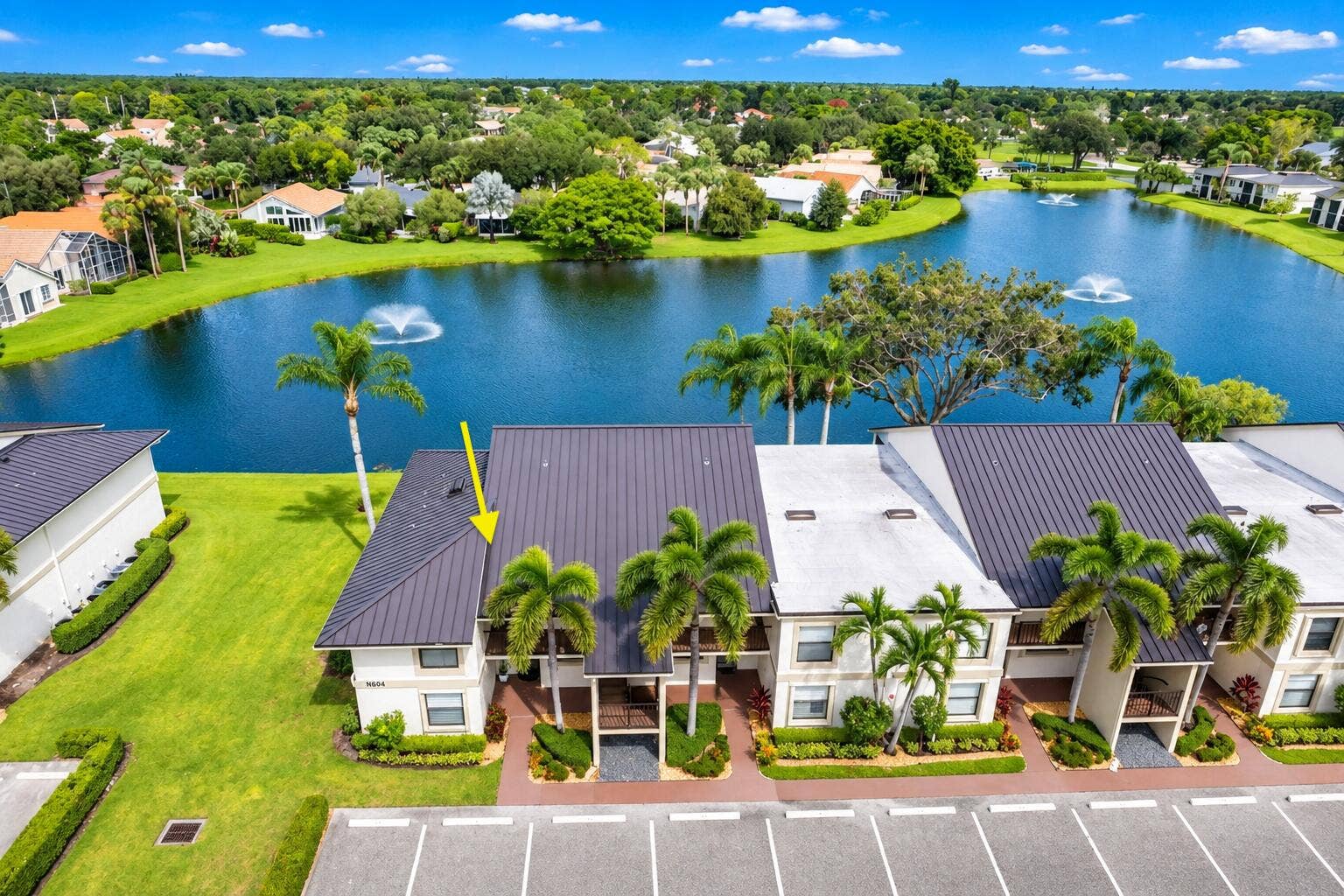 6944 BRIARLAKE Circle, #201, Palm Beach Gardens, FL 33418 Aerial