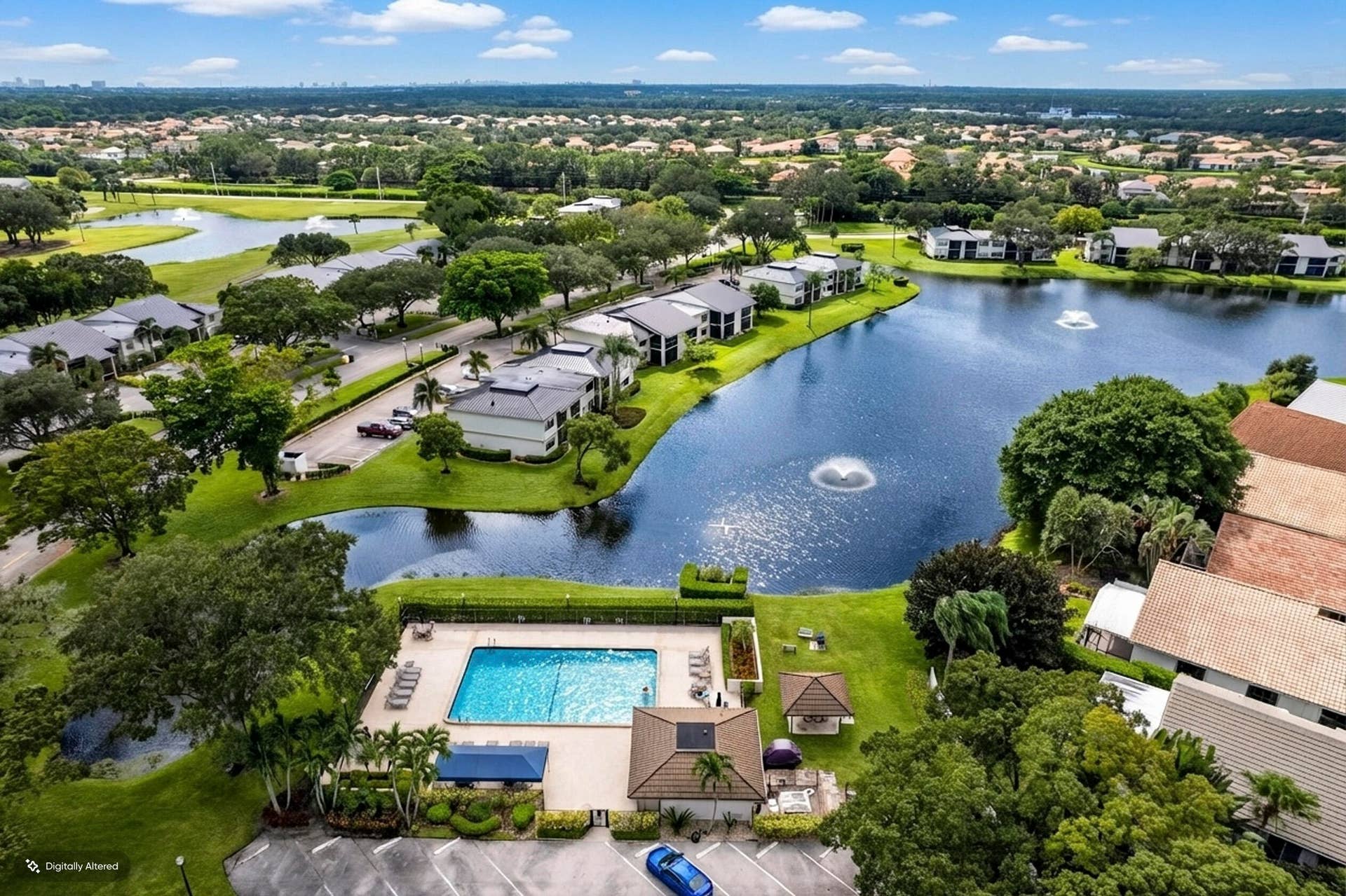 6944 BRIARLAKE Circle, #201, Palm Beach Gardens, FL 33418 Briarwood community pool