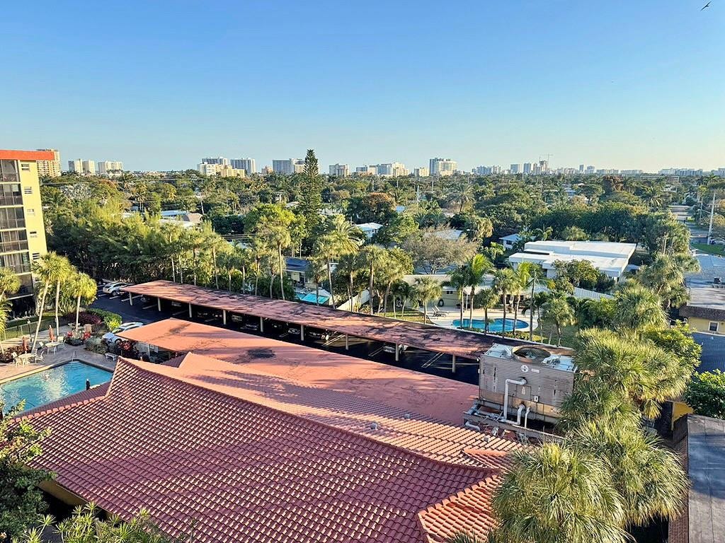 2350 NE 14TH Causeway, #703, Pompano Beach, Fort Lauderdale, FL 33062 View from Slider