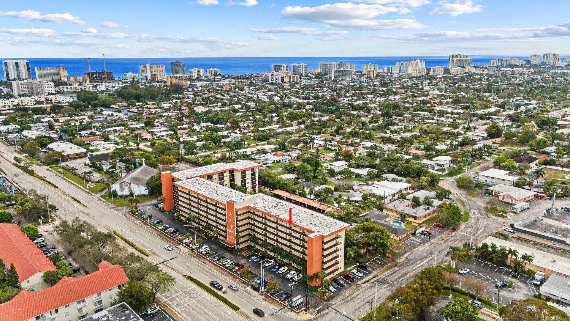 2350 NE 14TH Causeway, #703, Pompano Beach, Fort Lauderdale, FL 33062 SouthEast View