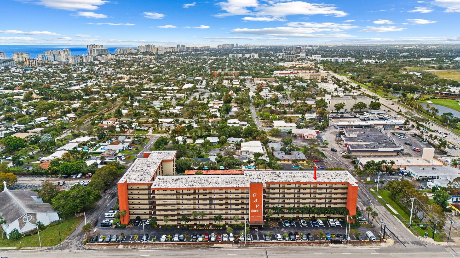 2350 NE 14TH Causeway, #703, Pompano Beach, Fort Lauderdale, FL 33062 South View