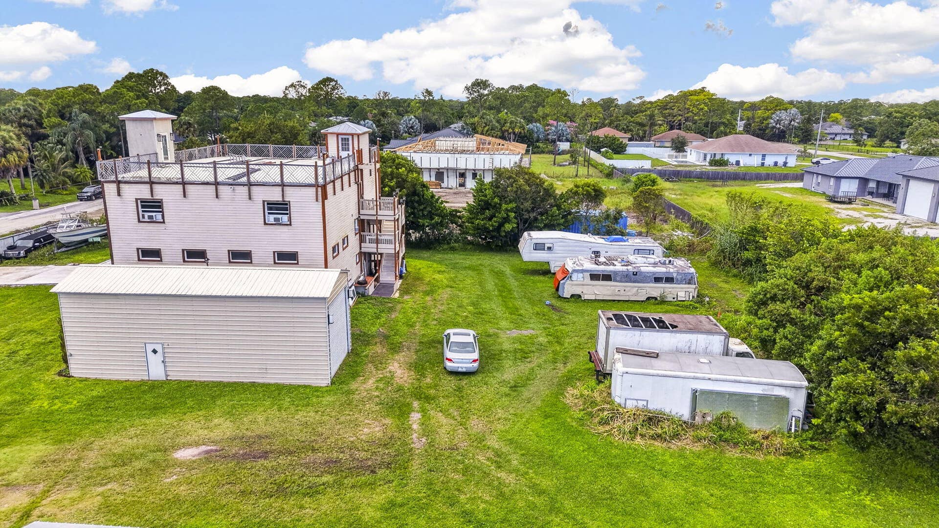 16825 89TH Place N, The Acreage, FL 33470 Aerial