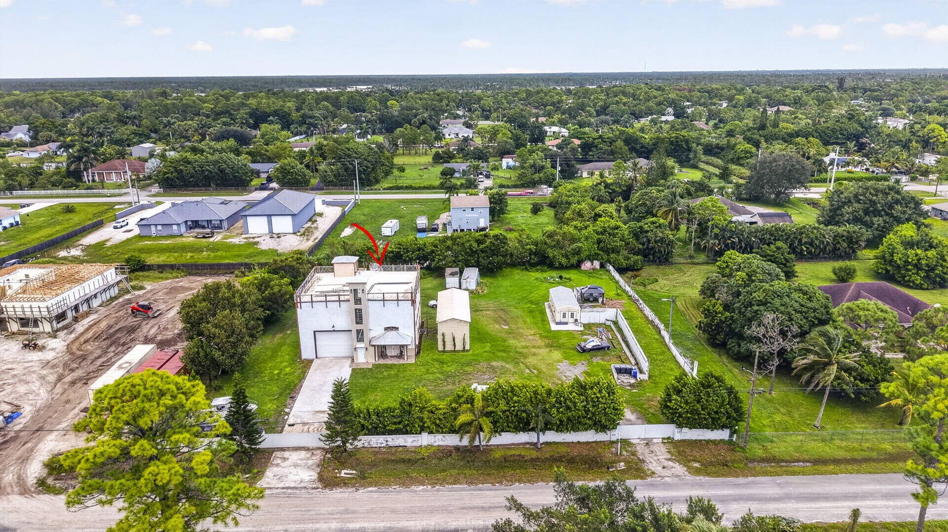 16825 89TH Place N, The Acreage, FL 33470 Aerial