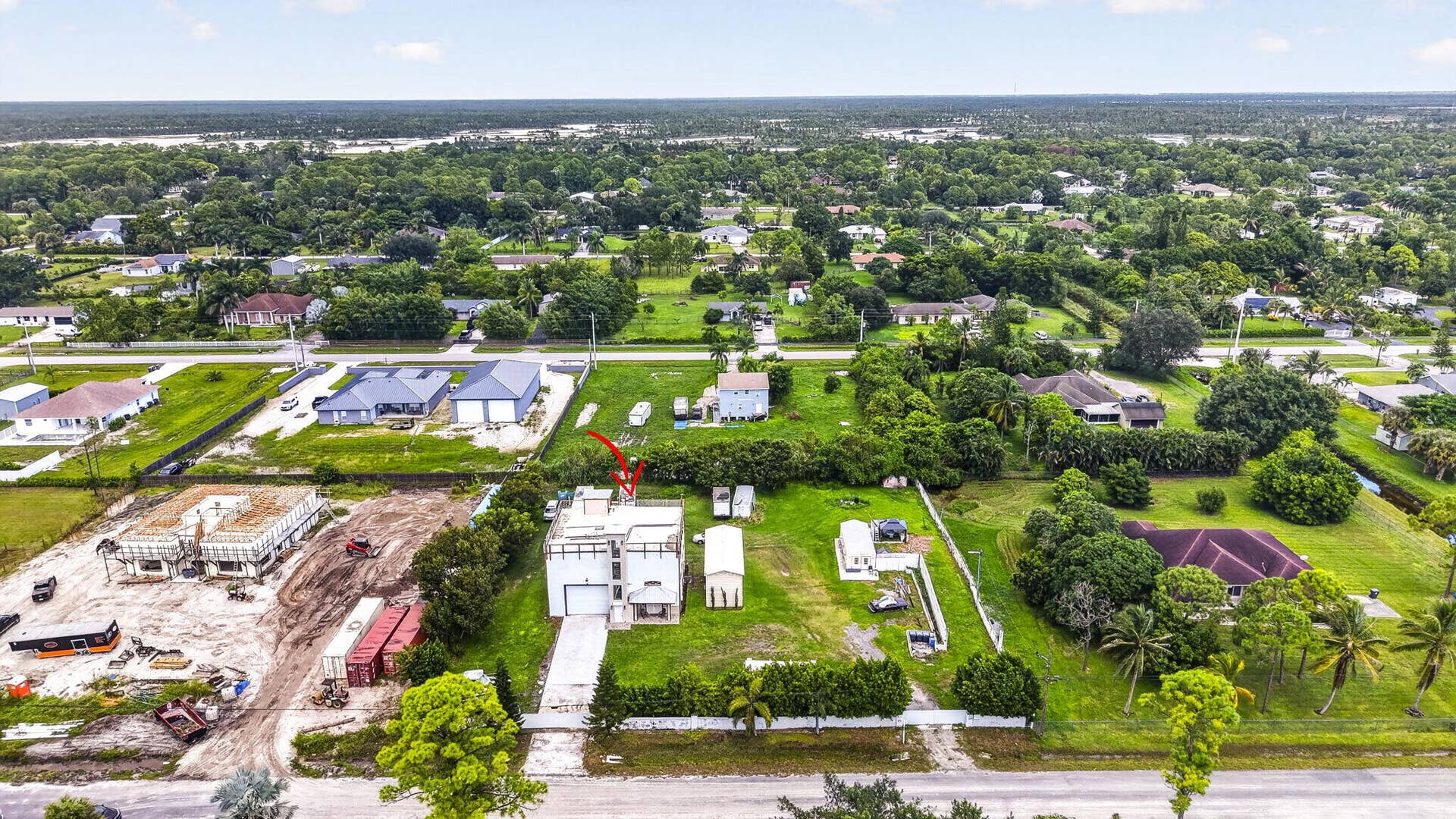 16825 89TH Place N, The Acreage, FL 33470 Aerial