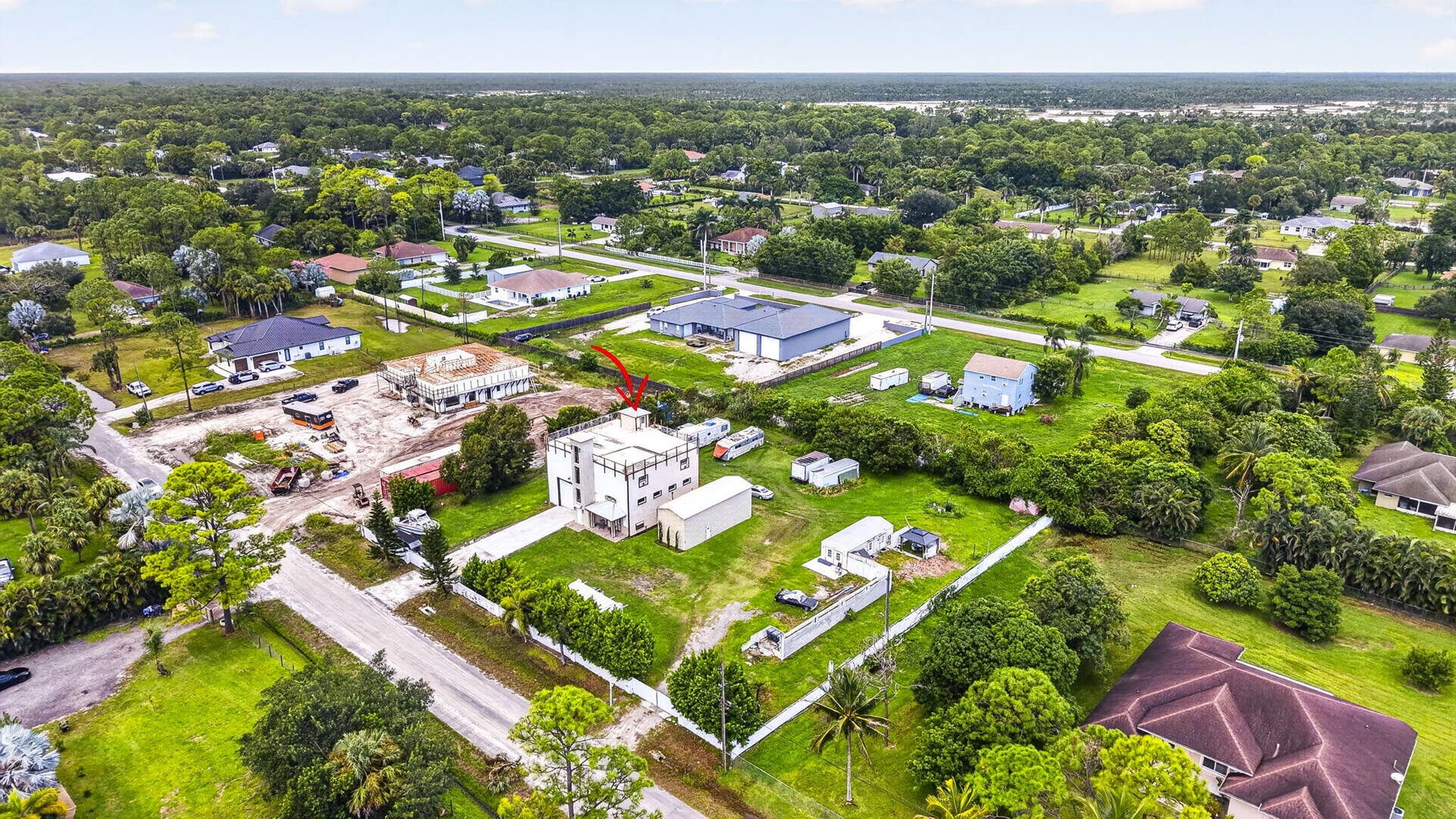 16825 89TH Place N, The Acreage, FL 33470 Aerial