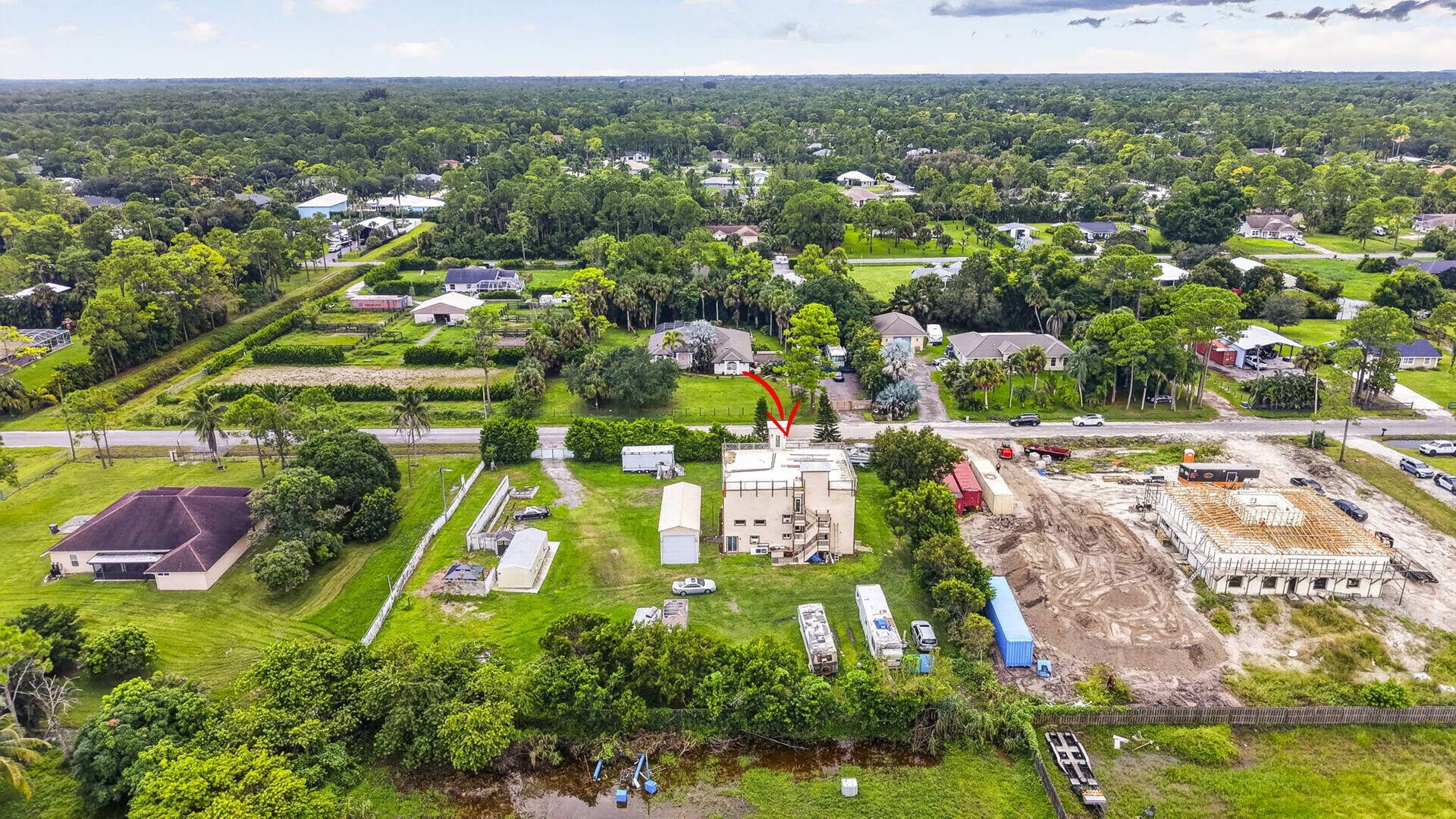 16825 89TH Place N, The Acreage, FL 33470 Aerial
