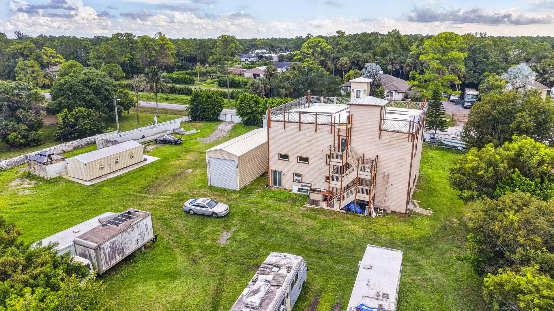 16825 89TH Place N, The Acreage, FL 33470 Aerial