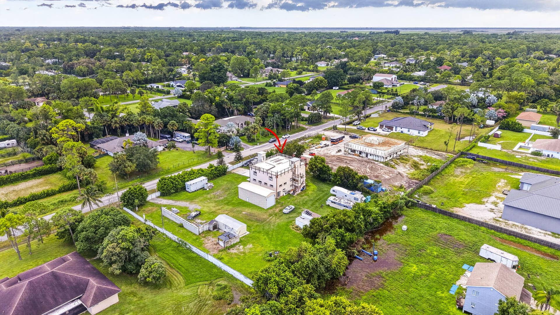 16825 89TH Place N, The Acreage, FL 33470 Aerial