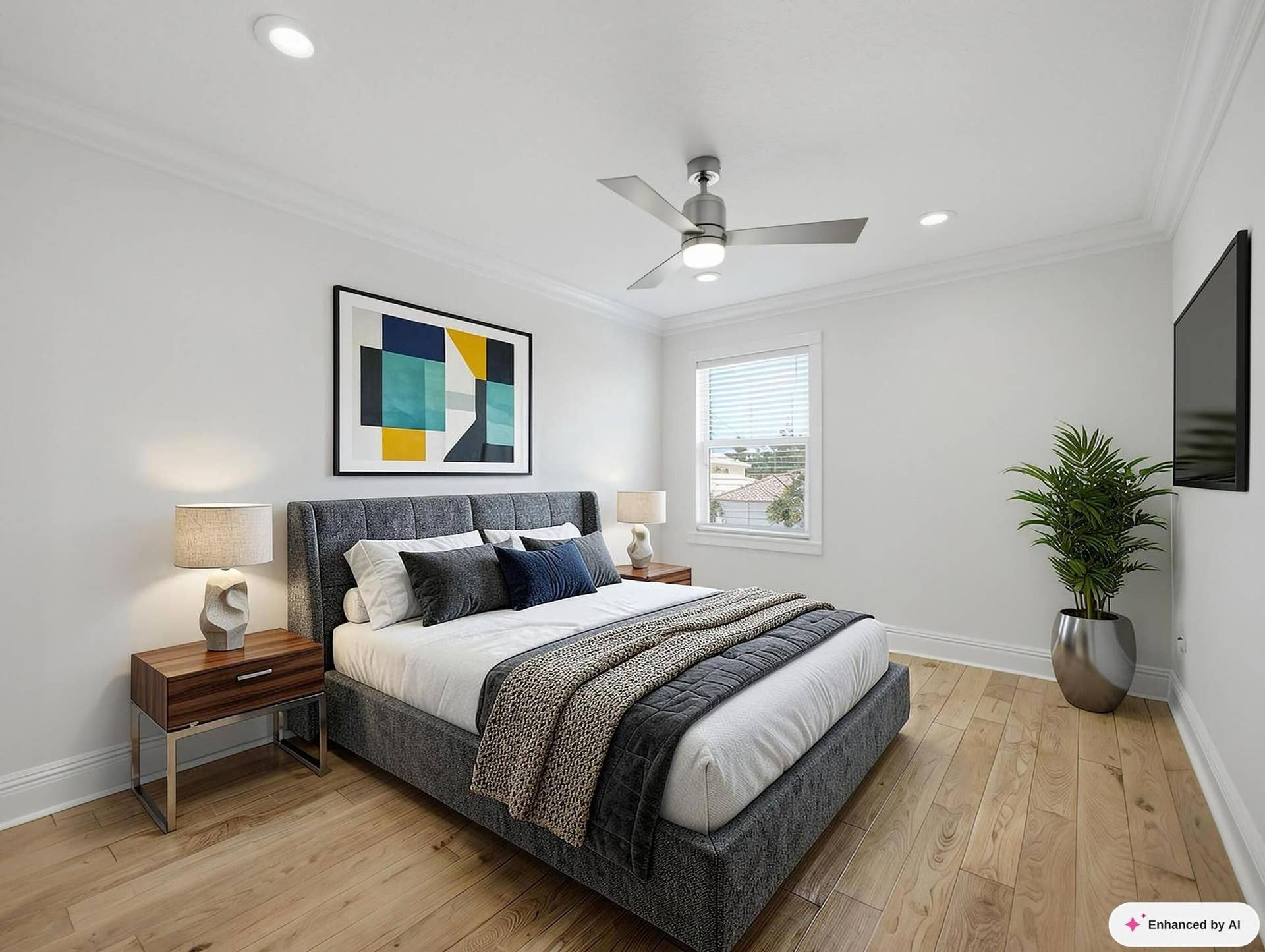 Bedroom 3 Staged