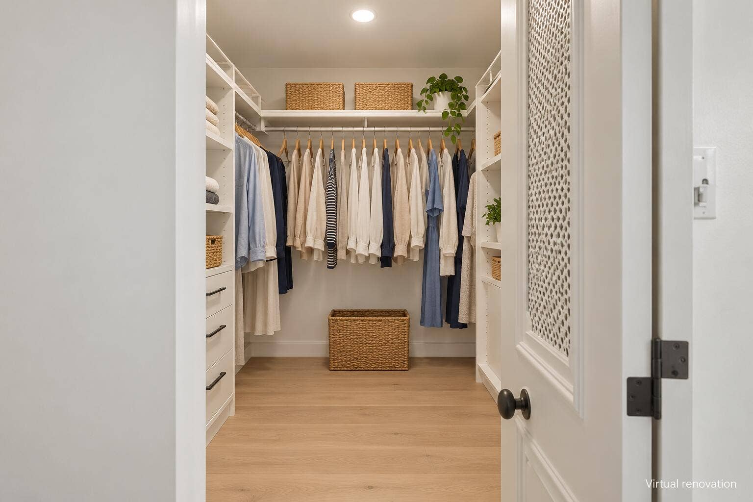 205 SE 11th Terrace, Dania Beach, FL 33004 Modern pale oak closet makeover-8