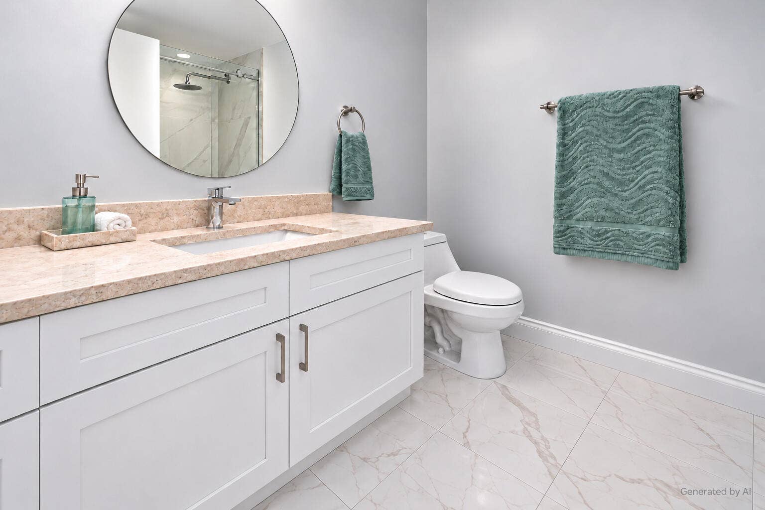 14527 BONAIRE Boulevard, #309, Delray Beach, FL 33446 08-Master-Bathroom
