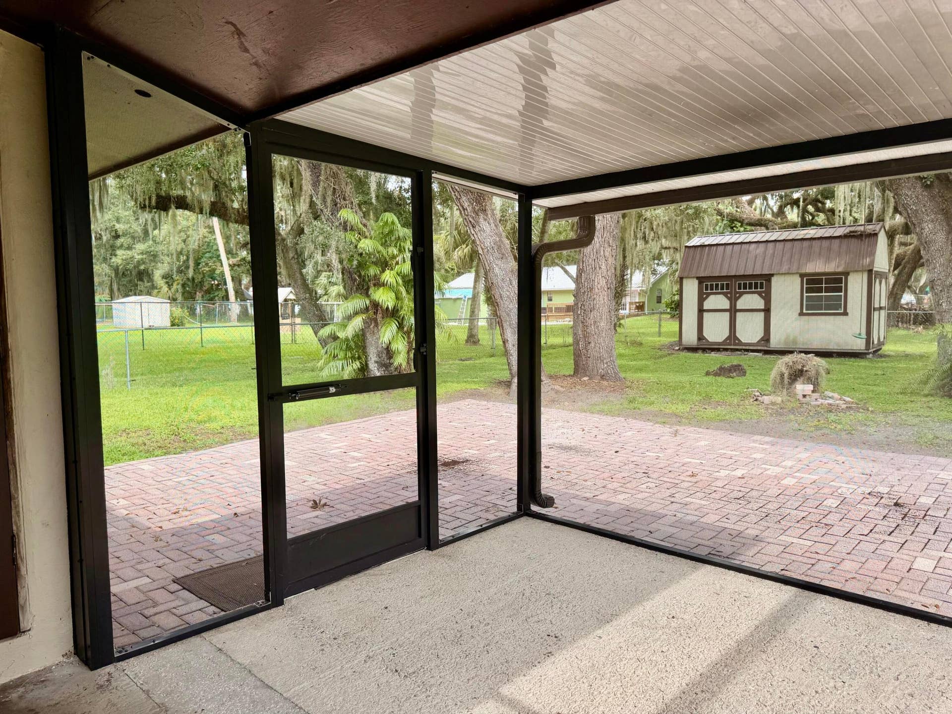 Screened porch