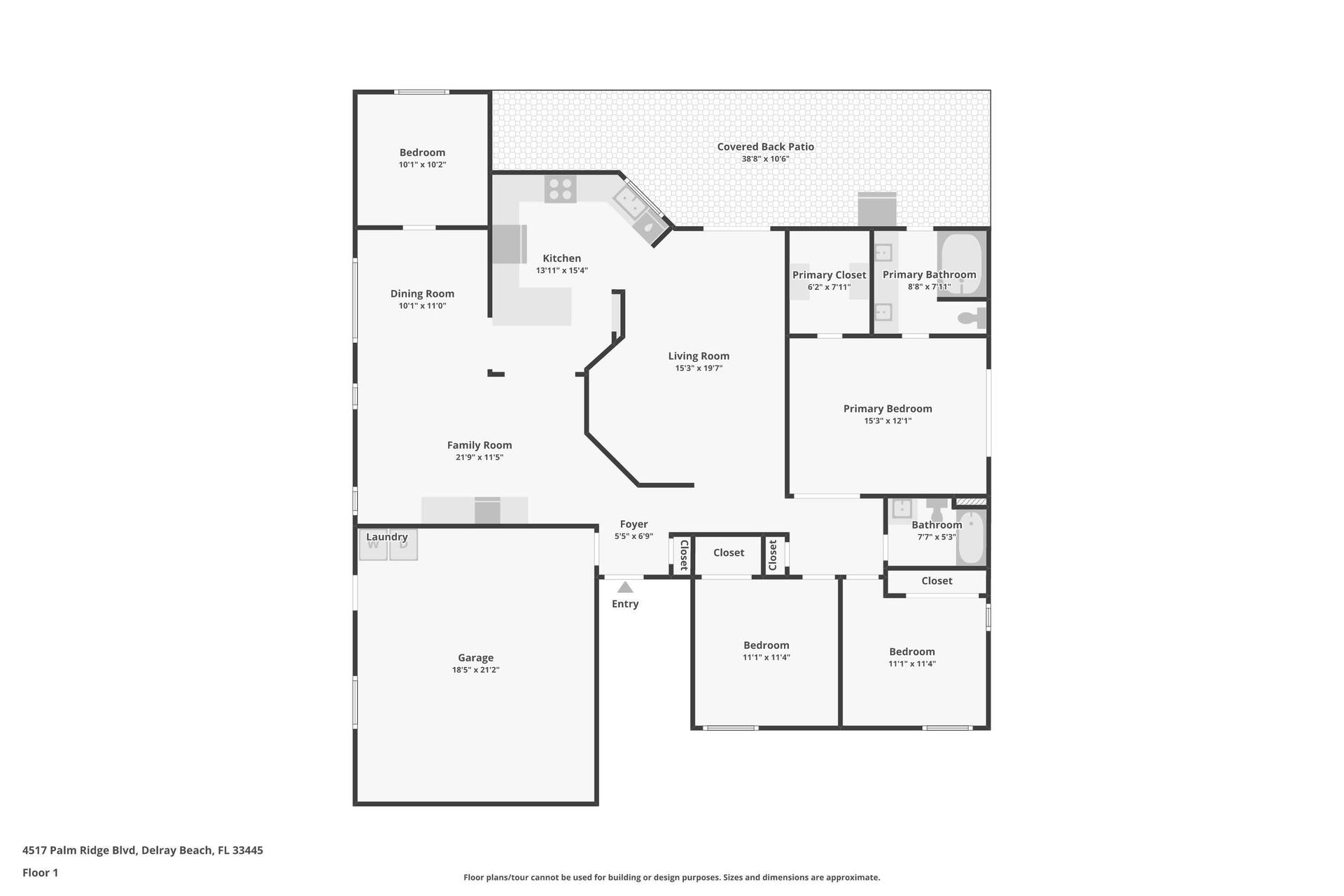 4517 PALM RIDGE Boulevard, Delray Beach, FL 33445 1-floor-1
