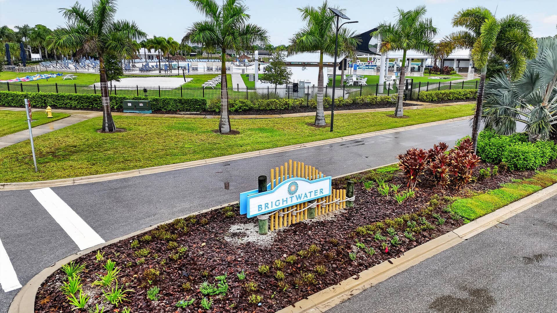 18737 Marlin Kite Lane, North Fort Myers, FL 33917 Brightwater Entrance