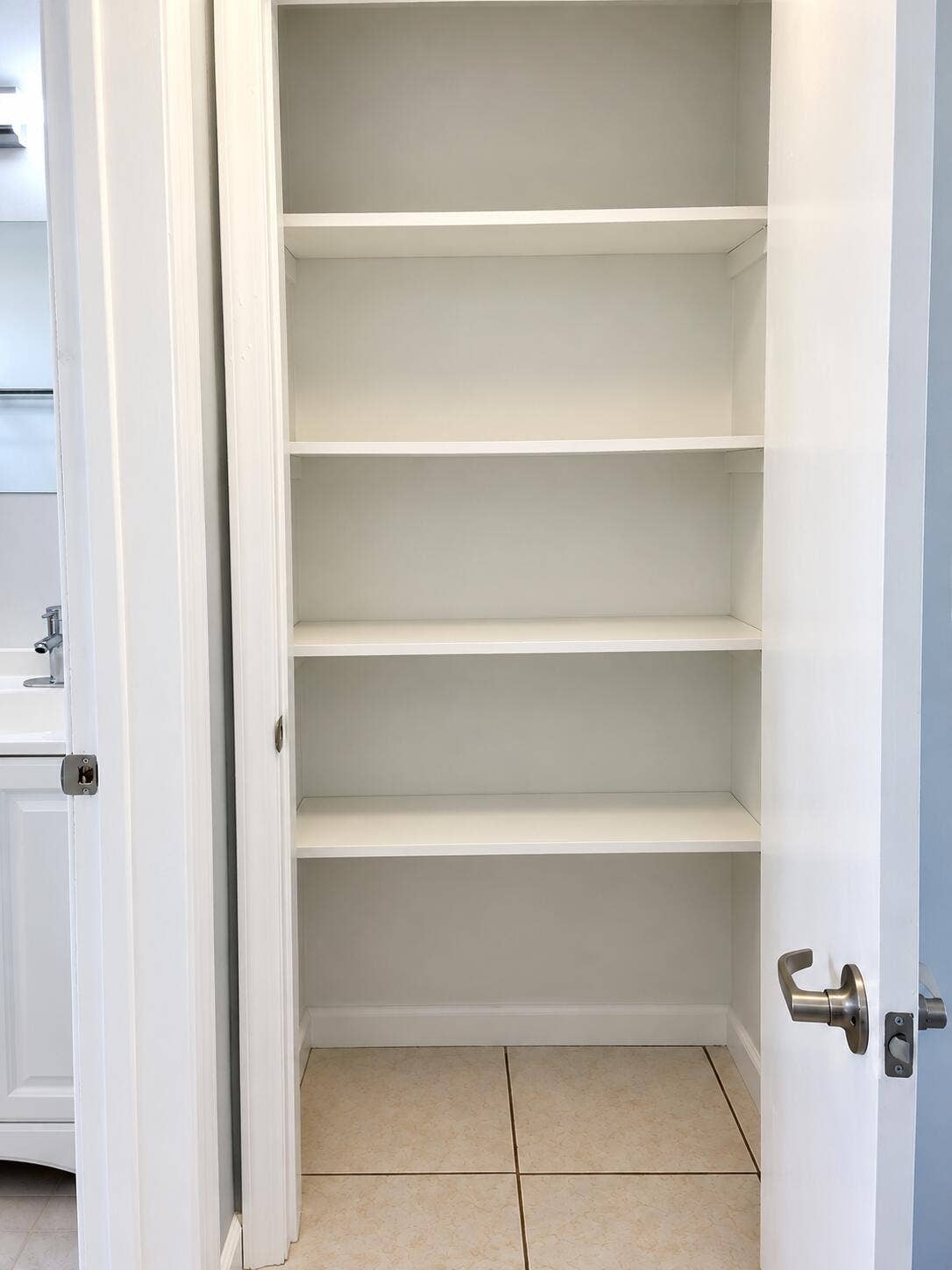 Hall closet