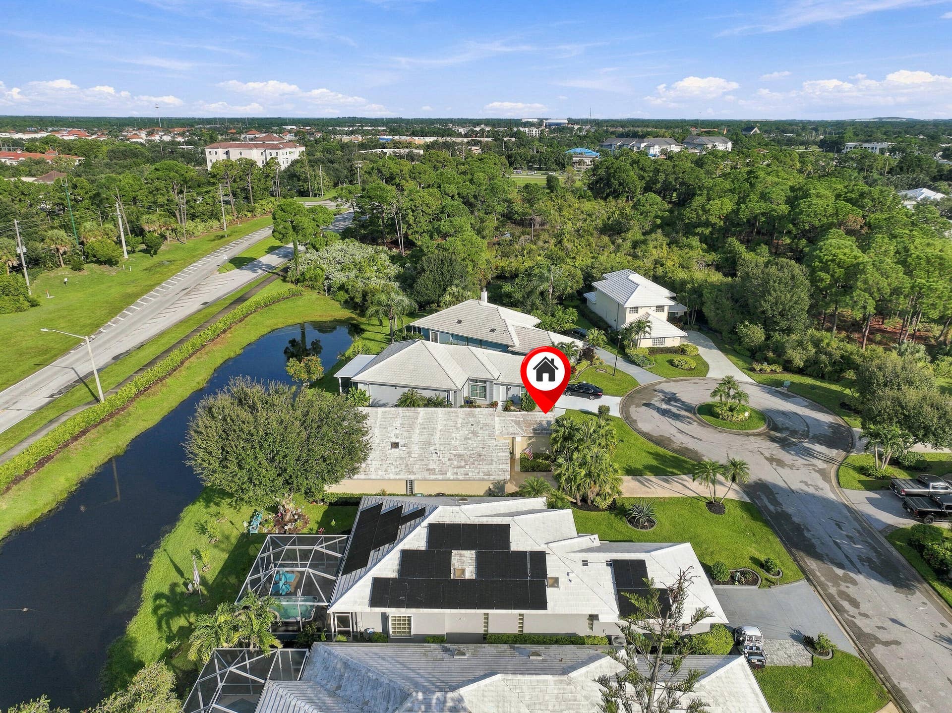 442 SW Fairway Vista, Port St Lucie, FL 34986 Aerial