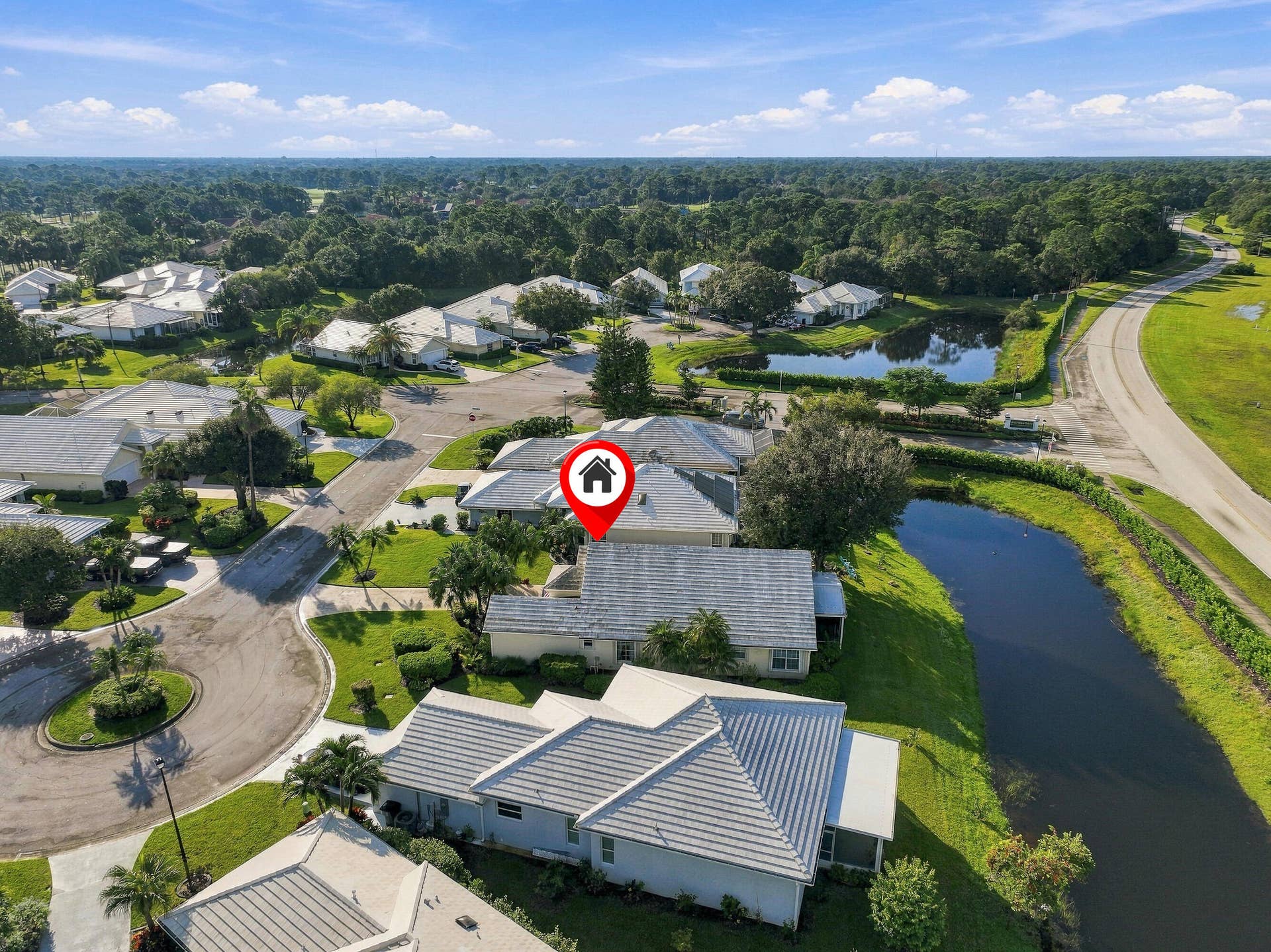 442 SW Fairway Vista, Port St Lucie, FL 34986 Aerial