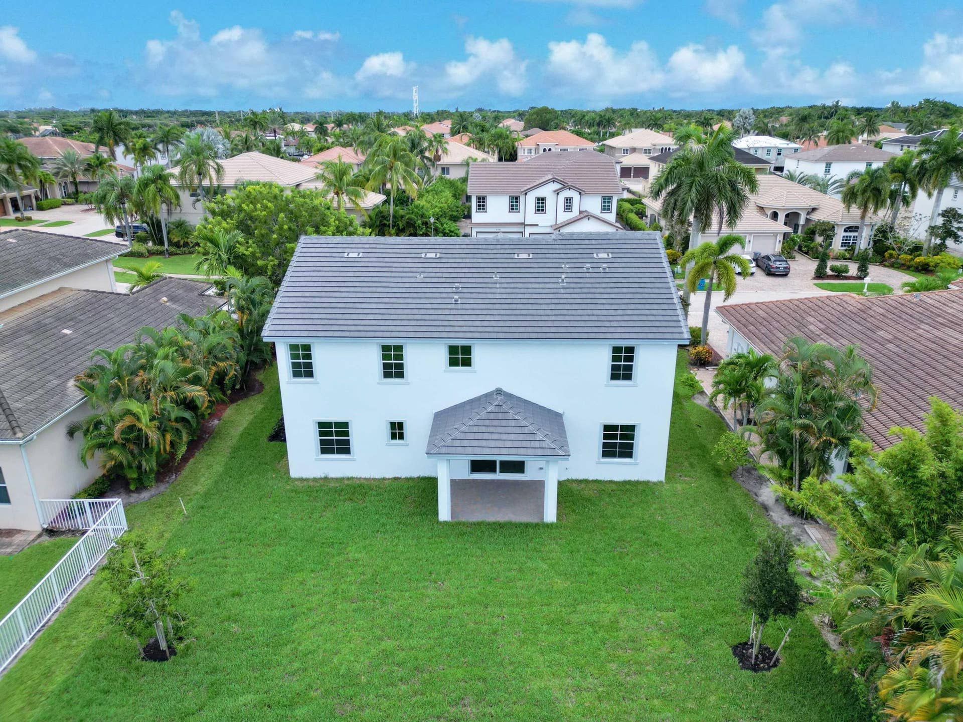 6765 COBIA Circle, Boynton Beach, FL 33437 Drone Rear