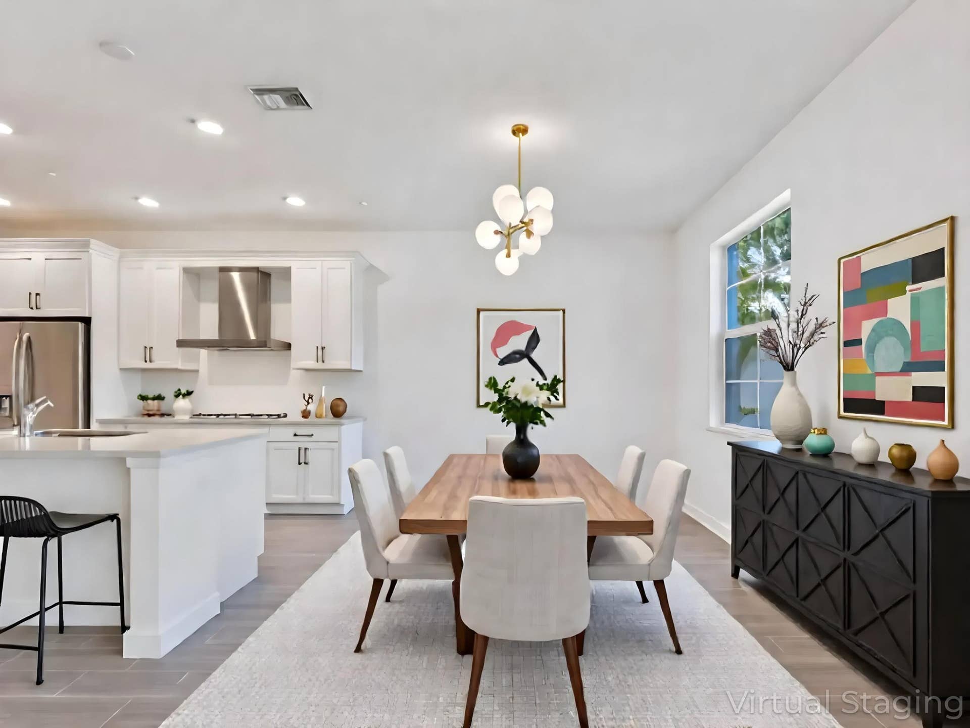 6765 COBIA Circle, Boynton Beach, FL 33437 Dining Staged