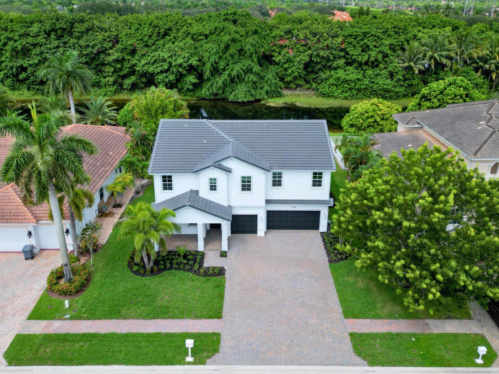 6765 COBIA Circle, Boynton Beach, FL 33437 Drone Front