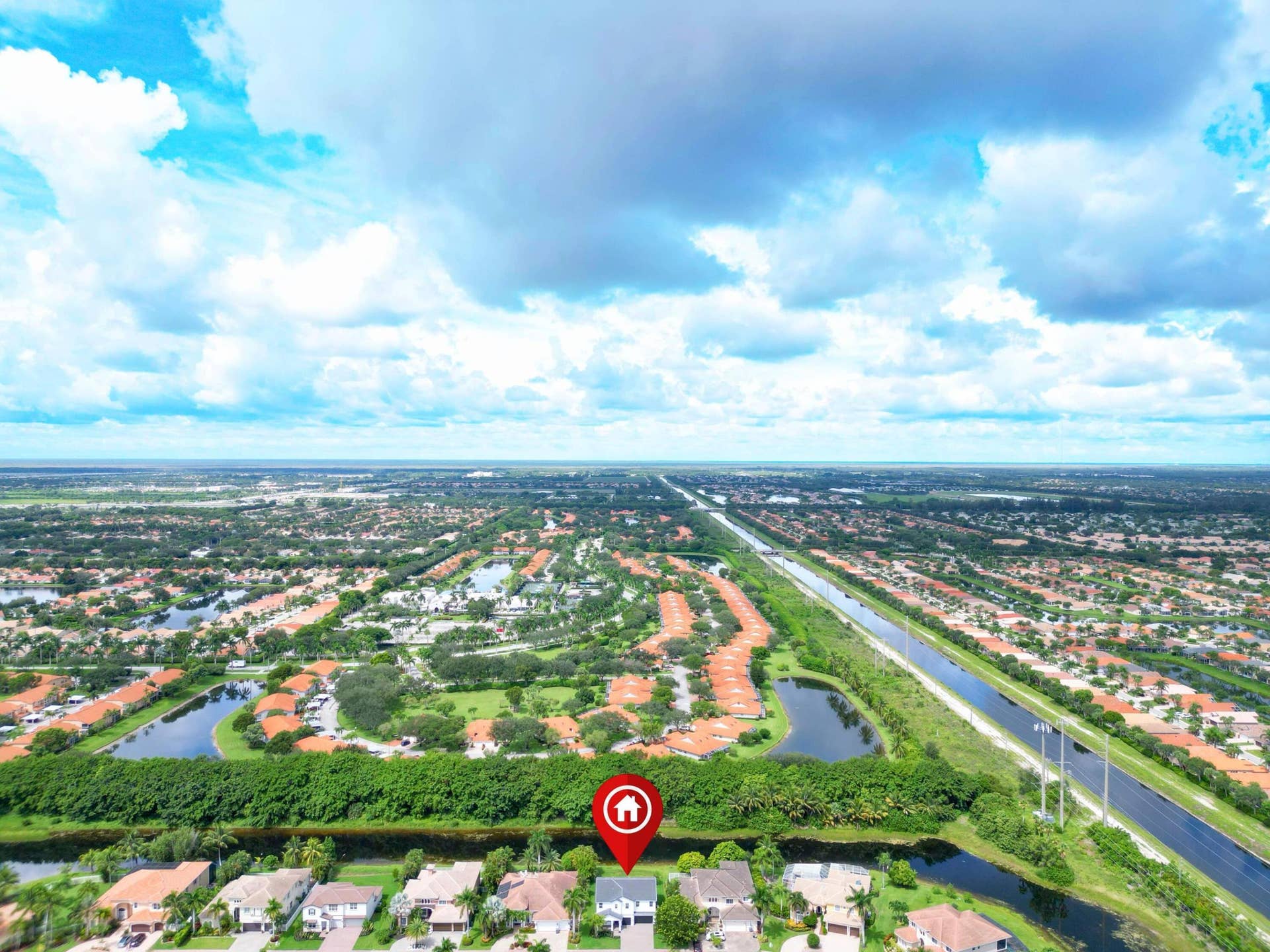 6765 COBIA Circle, Boynton Beach, FL 33437 Panoramic to West