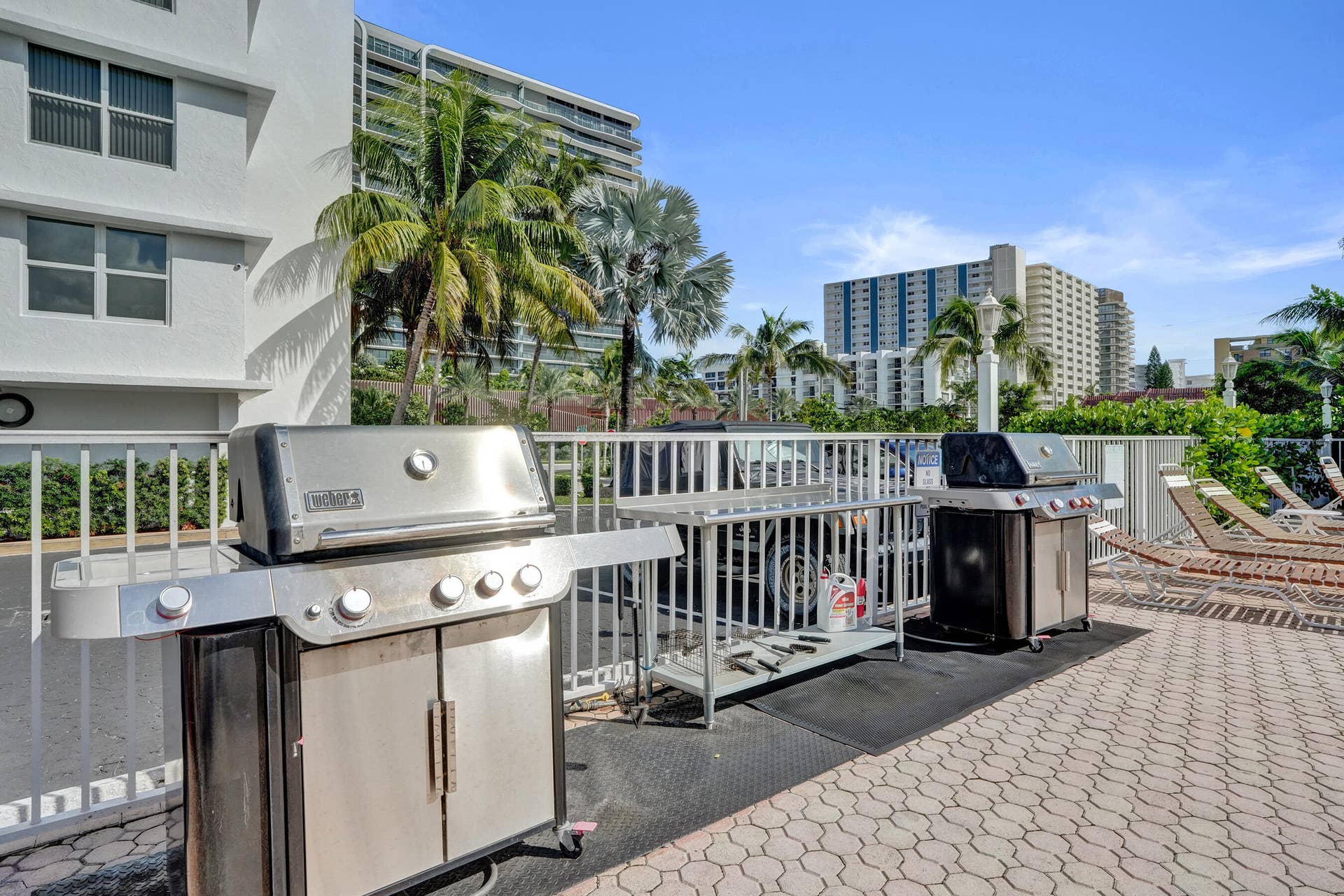 Barbecue area