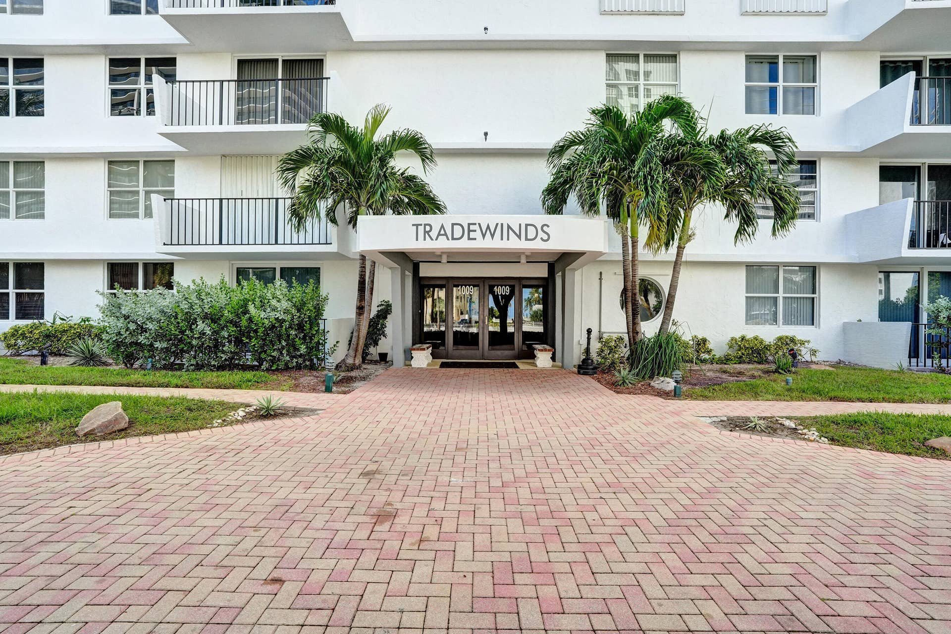 Welcome to the East entrance of Tradewinds.