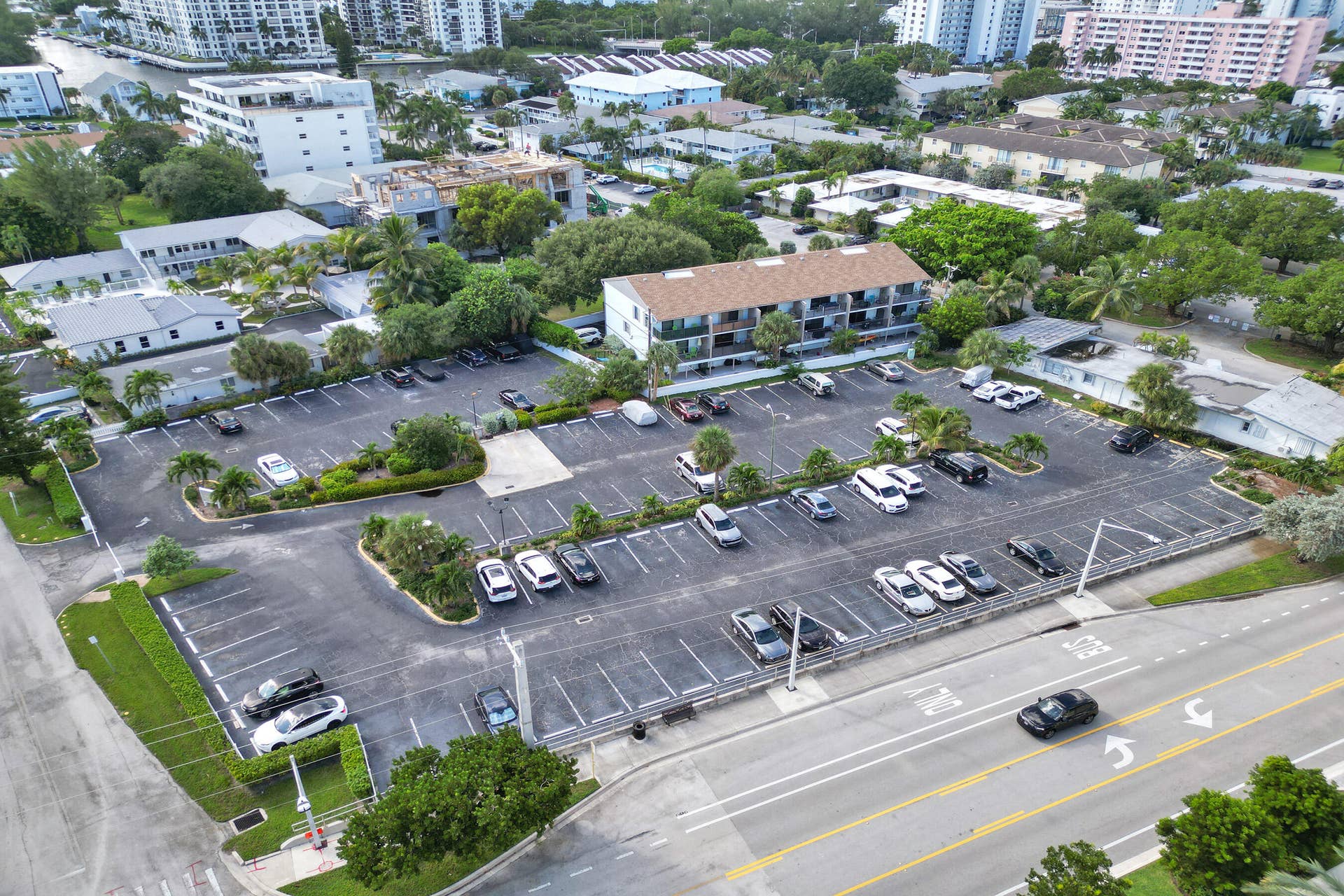 Parking Lot of Tradewinds