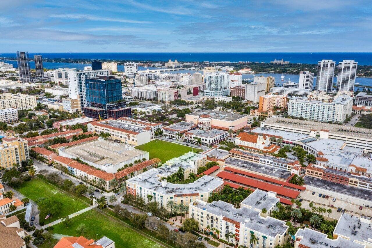 550 Okeechobee Boulevard, #1508, West Palm Beach, FL 33401 Downtown West Palm Beach aerial views