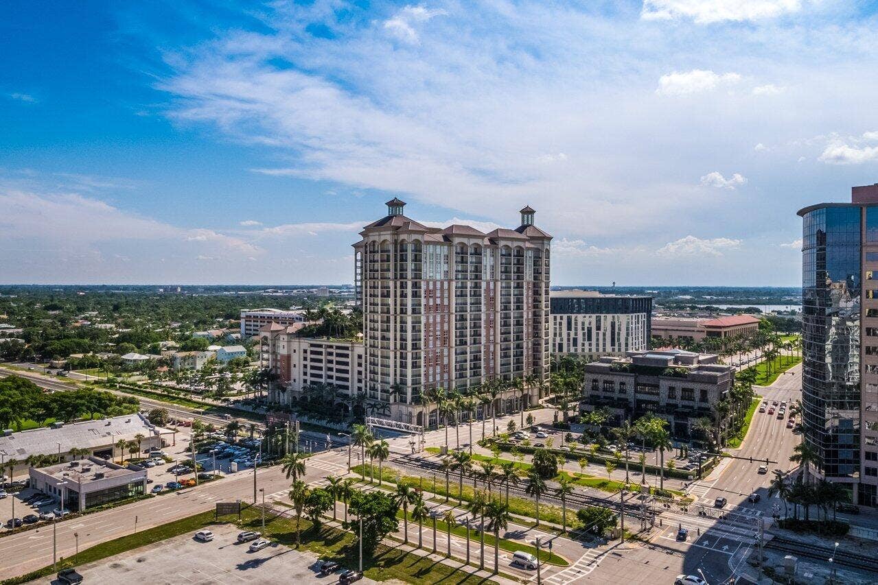 550 Okeechobee Boulevard, #1508, West Palm Beach, FL 33401 CityPlace South Tower North-Side Faade