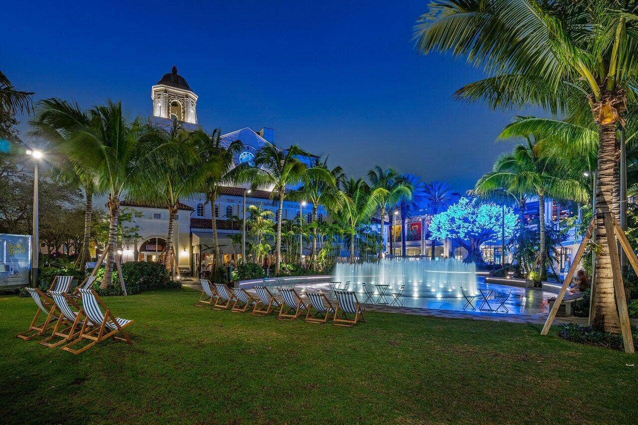 550 Okeechobee Boulevard, #1508, West Palm Beach, FL 33401 CityPlace, fountains by night
