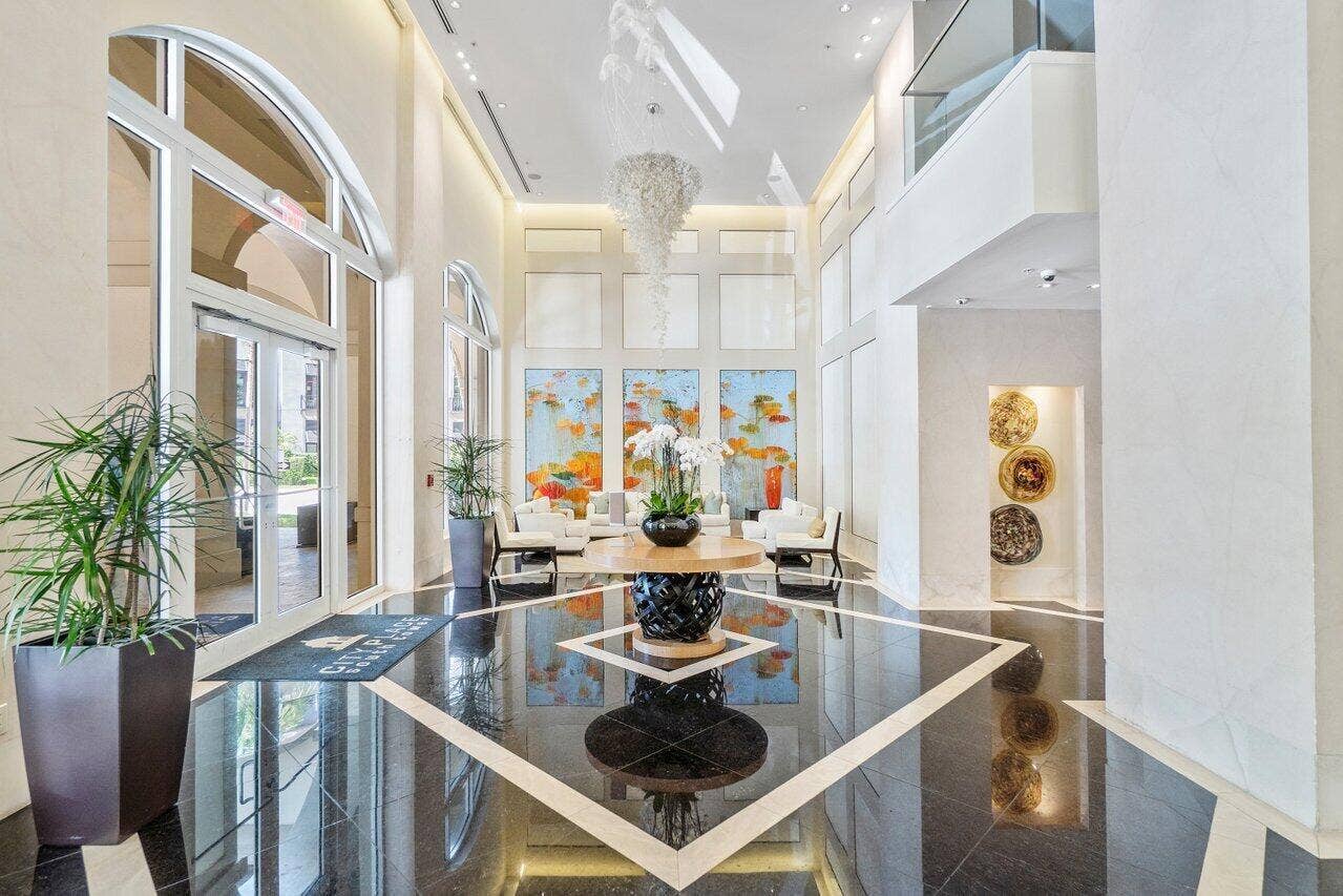550 Okeechobee Boulevard, #1508, West Palm Beach, FL 33401 CityPlace South Tower Main Lobby