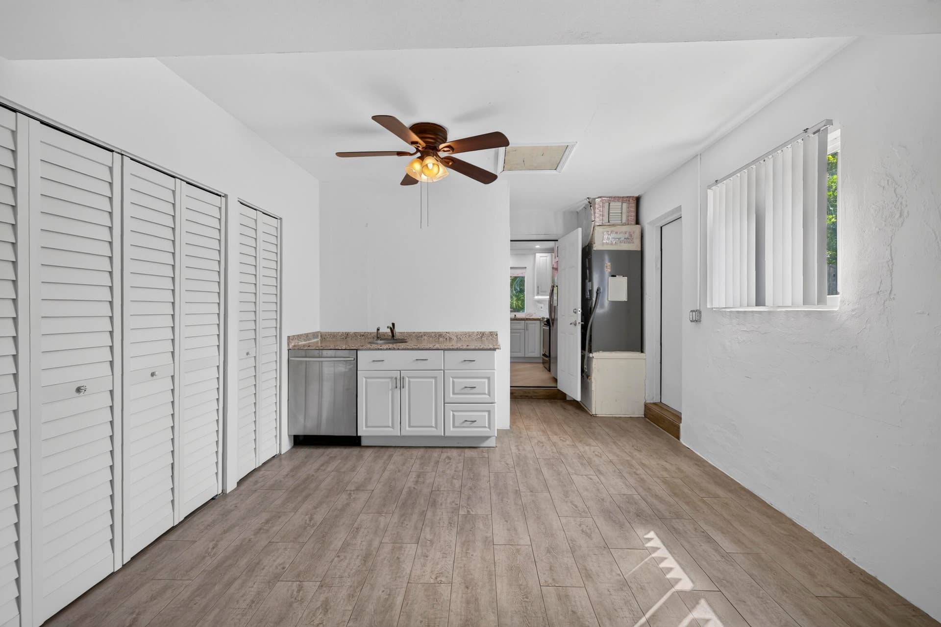 300 SE 11TH Court, Deerfield Beach, Deerfield Beach, FL 33441 4th bedroom converted from the garage. Has its own full bathroom, fridge, kitchen sink