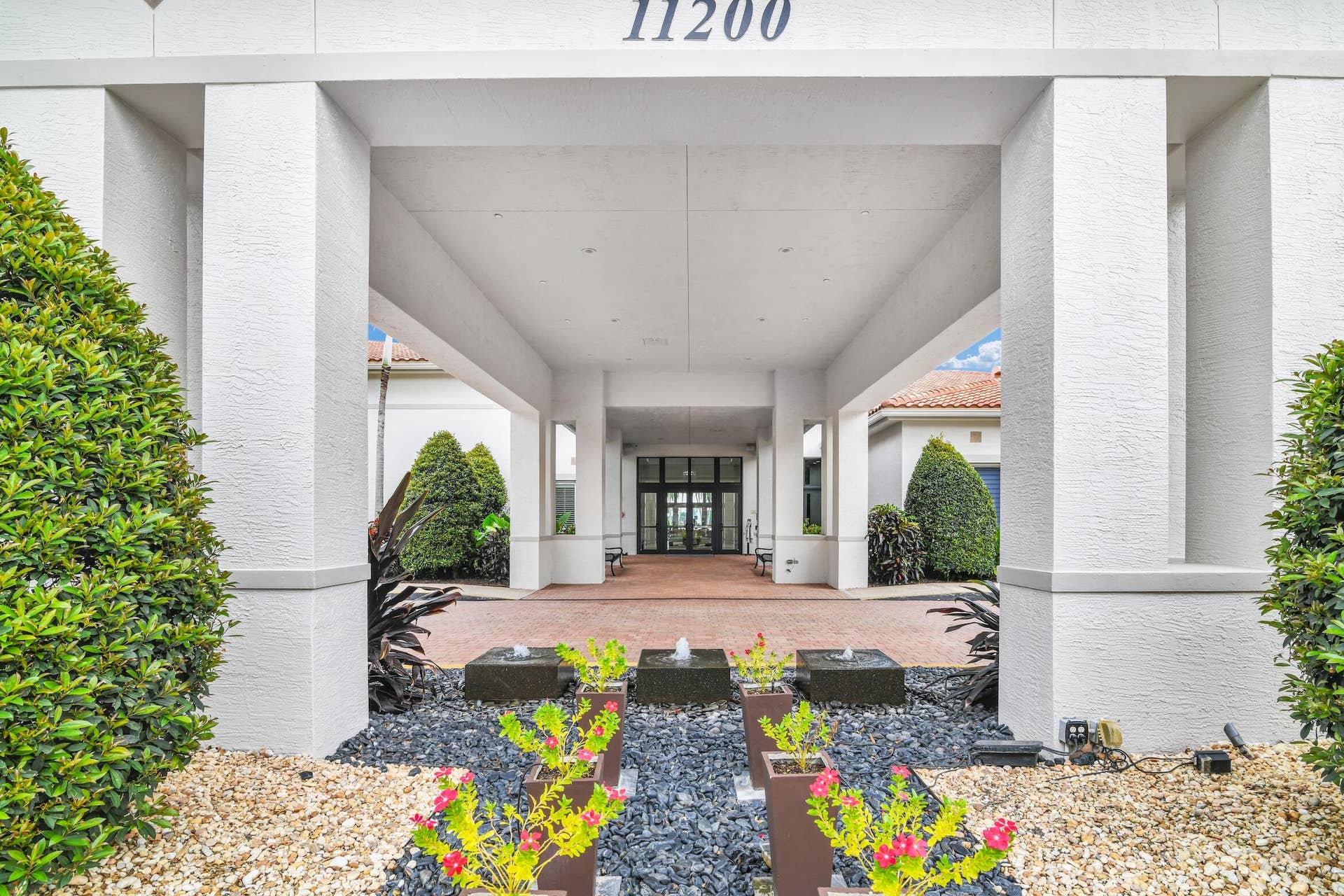 Clubhouse Entrance