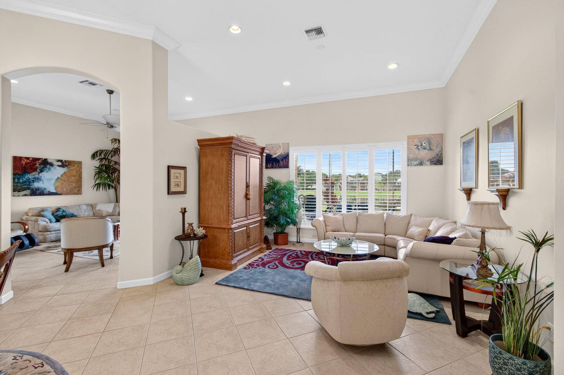 9542 Lantern Bay Circle, West Palm Beach, FL 33411 Living Room