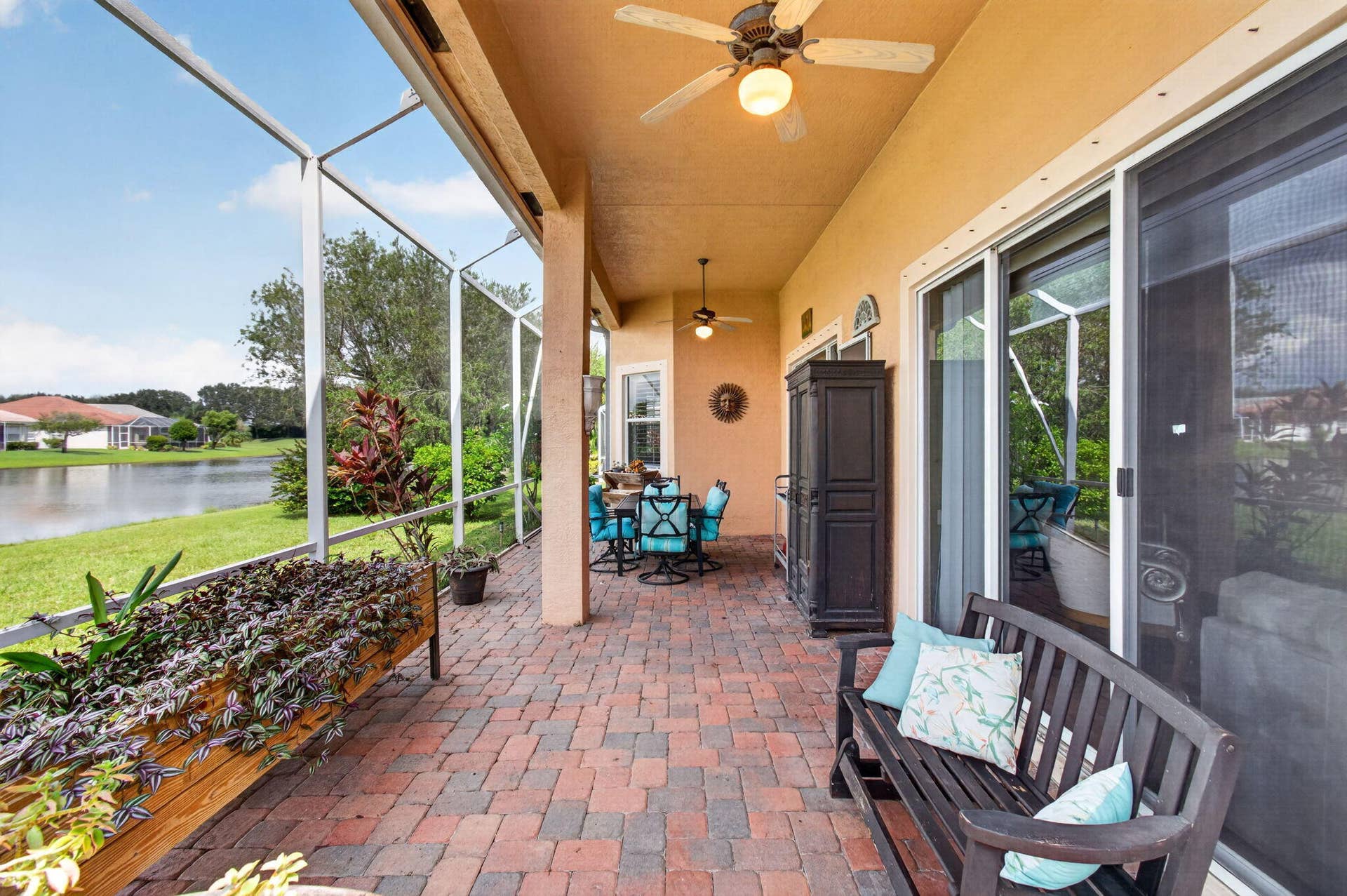 9542 Lantern Bay Circle, West Palm Beach, FL 33411 Screened Patio