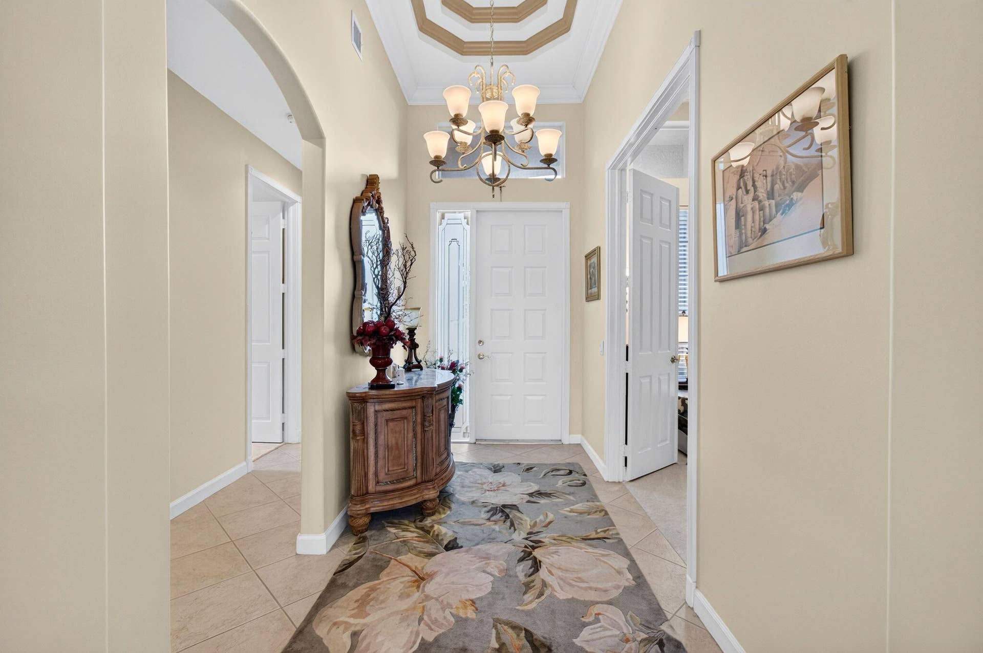 9542 Lantern Bay Circle, West Palm Beach, FL 33411 Multi tier Tray Ceilng