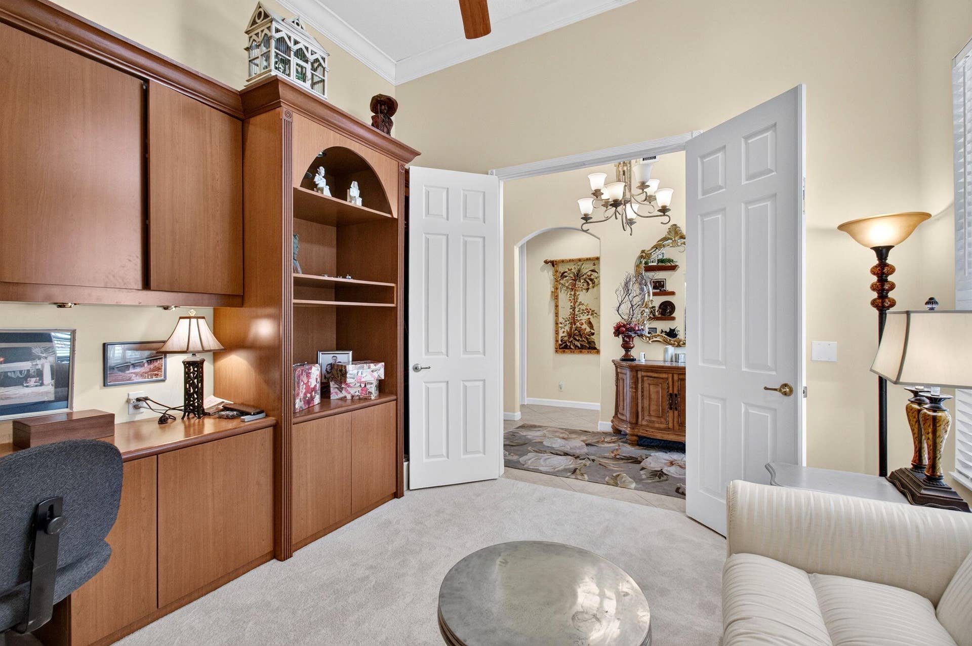 9542 Lantern Bay Circle, West Palm Beach, FL 33411 Double Doors to Entry Foyer
