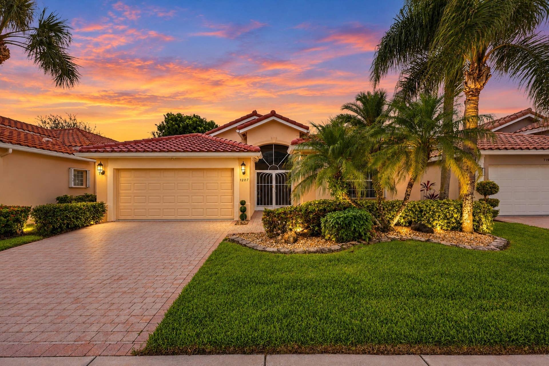 7207 Lombardy Street, Boynton Beach, FL 33472 twilight_home