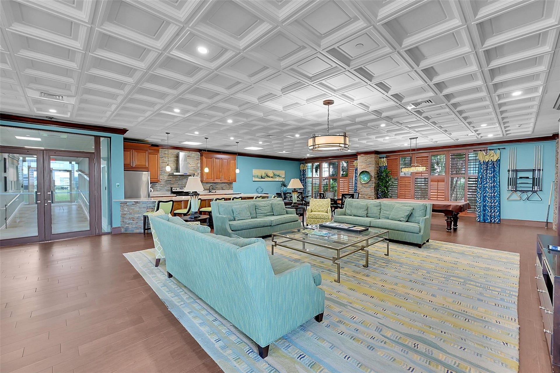 3020 NE 32ND Avenue, #805, Fort Lauderdale, FL 33308 The inviting lobby reflects the pride of ownership and welcoming atmosphere that make The Tides such a desirable oceanfront community.