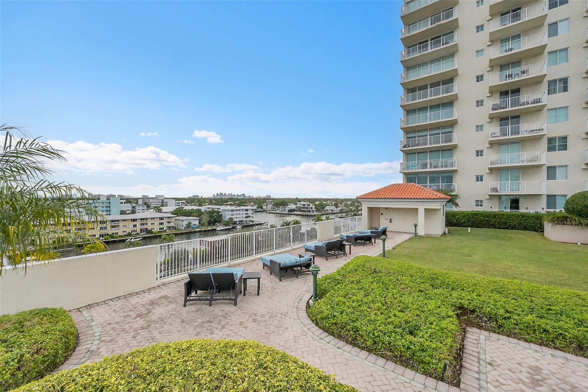 3020 NE 32ND Avenue, #805, Fort Lauderdale, FL 33308 Beautifully designed outdoor gathering spaces invite you to relax while enjoying panoramic views of the Atlantic Ocean and the Intracoastal Waterway.