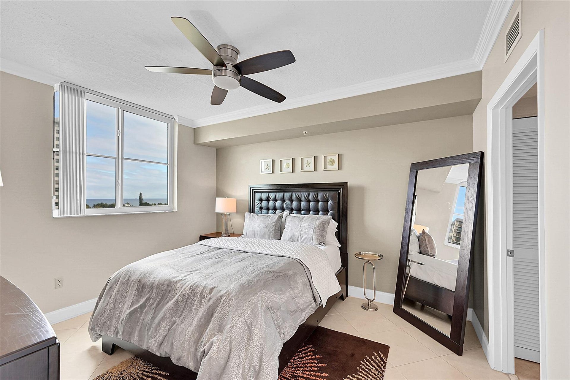 3020 NE 32ND Avenue, #805, Fort Lauderdale, FL 33308 Natural light and stunning ocean views create a peaceful and relaxing bedroom you'll love coming home to.