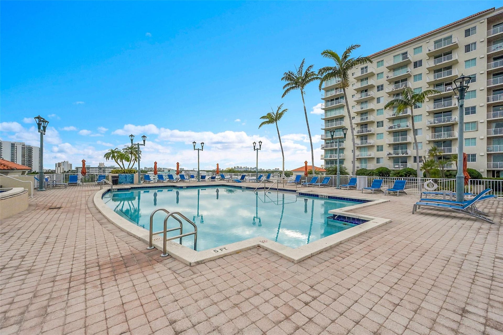 3020 NE 32ND Avenue, #805, Fort Lauderdale, FL 33308 Resort style pool invites you to relax, unwind, and enjoy the best of oceanfront living.
