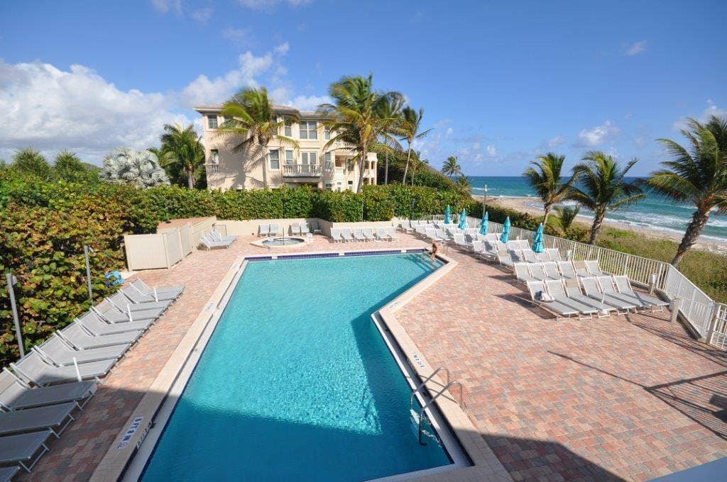 4740 S Ocean Boulevard, #1415, Highland Beach, Highland Beach, FL 33487 Beach Club Pool 1