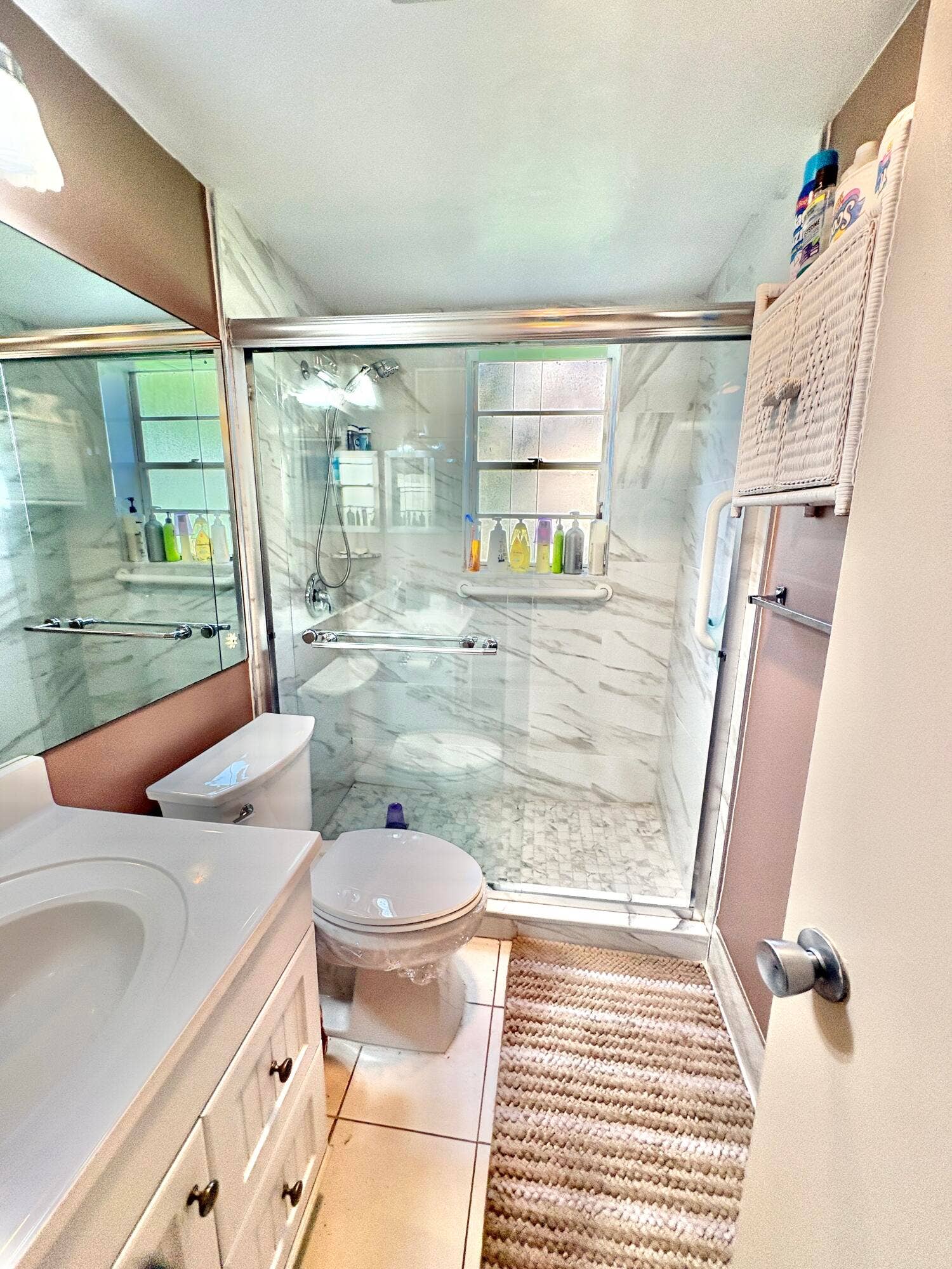 step-in shower