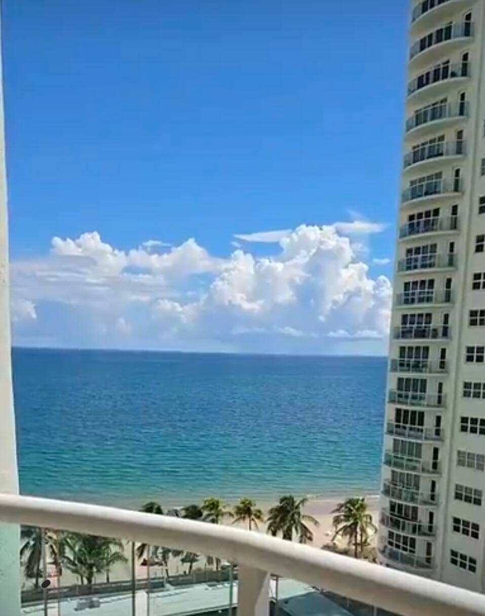 3410 Galt Ocean Drive, #808N, Fort Lauderdale, FL 33308 View from balcony facing east