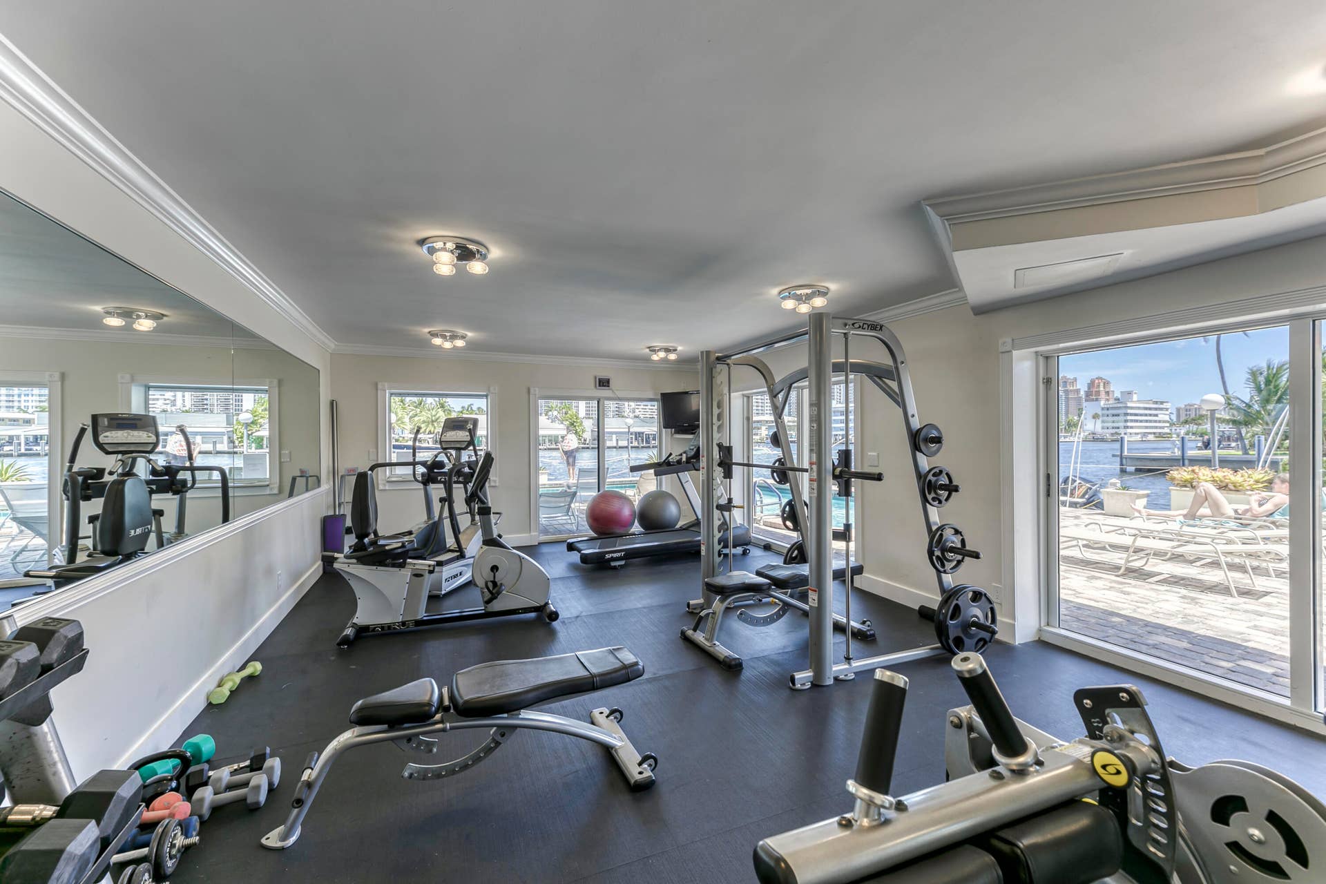 2900 NE 30th Street, #G1, Fort Lauderdale, FL 33306 Gym with Intracoastal View