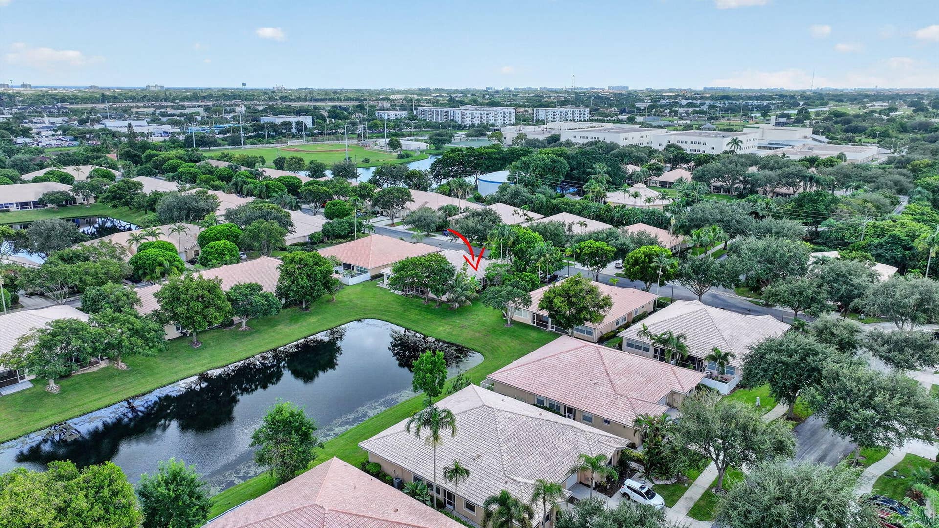 2521 S Coral Trace Circle, Delray Beach, FL 33445 Villa view SE