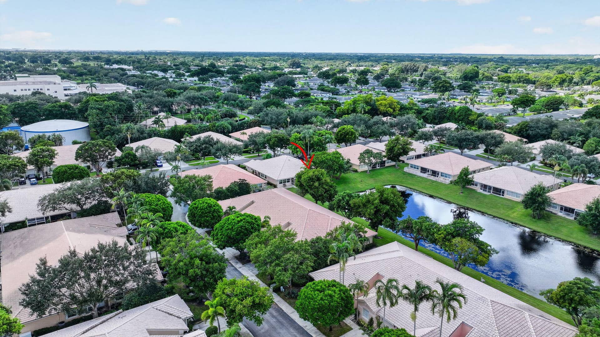 2521 S Coral Trace Circle, Delray Beach, FL 33445 Villa view SW